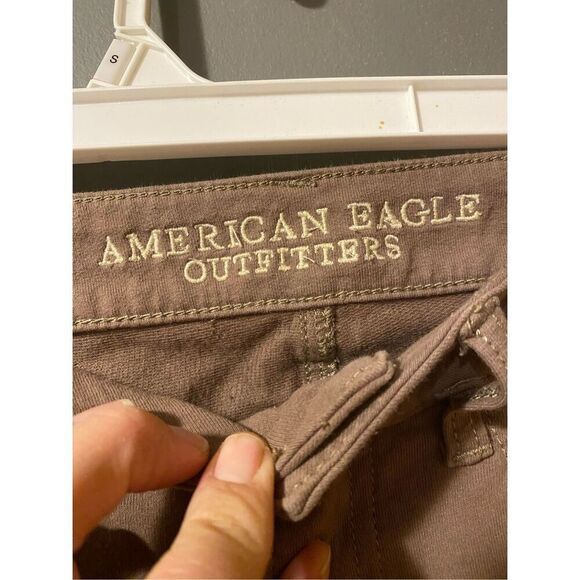 American Eagle Jeans Women's Pink Light Wash Stretch Jegging Size 2 - Picture 5 of 7